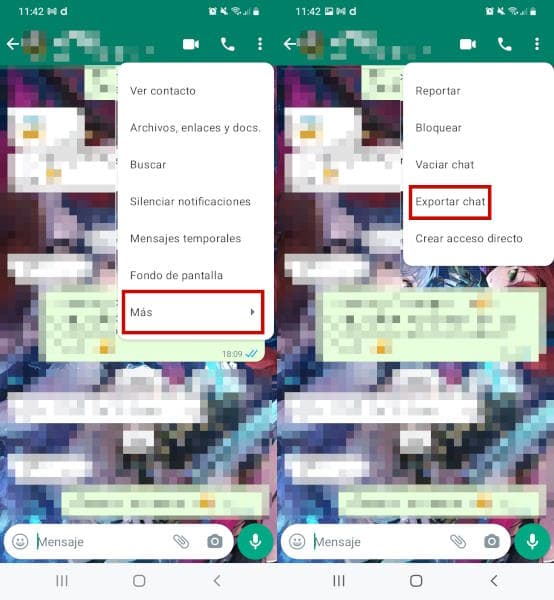 amenazas por whatsapp