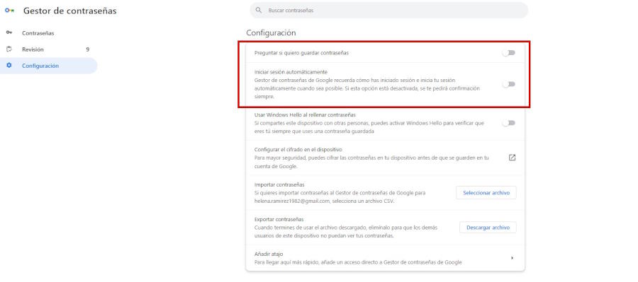 es seguro guardar contraseñas en el navegador