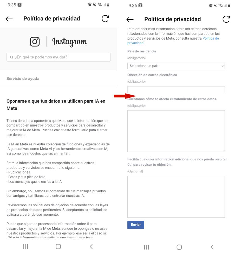 Cómo evitar que Meta use mis datos personales para entrenar su IA