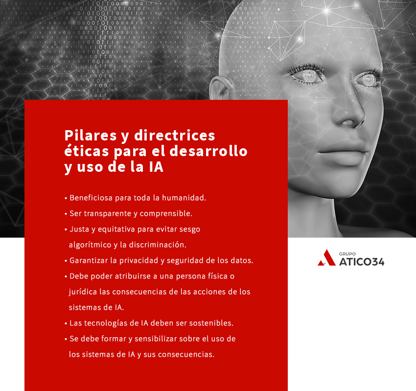 directrices éticas de la ia