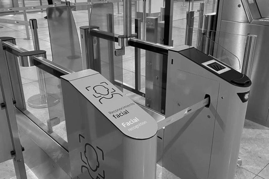 reconocimiento facial aeropuerto