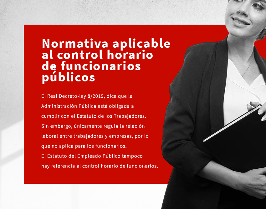 Normativa aplicable al control horario funcionarios públicos normativa control horario funcionarios