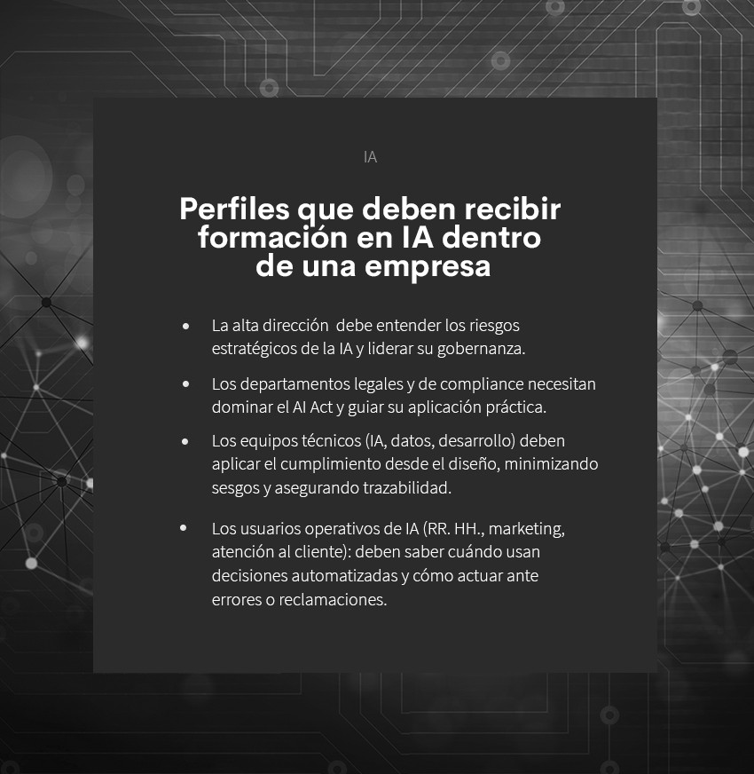 perfiles formacion ia empresa